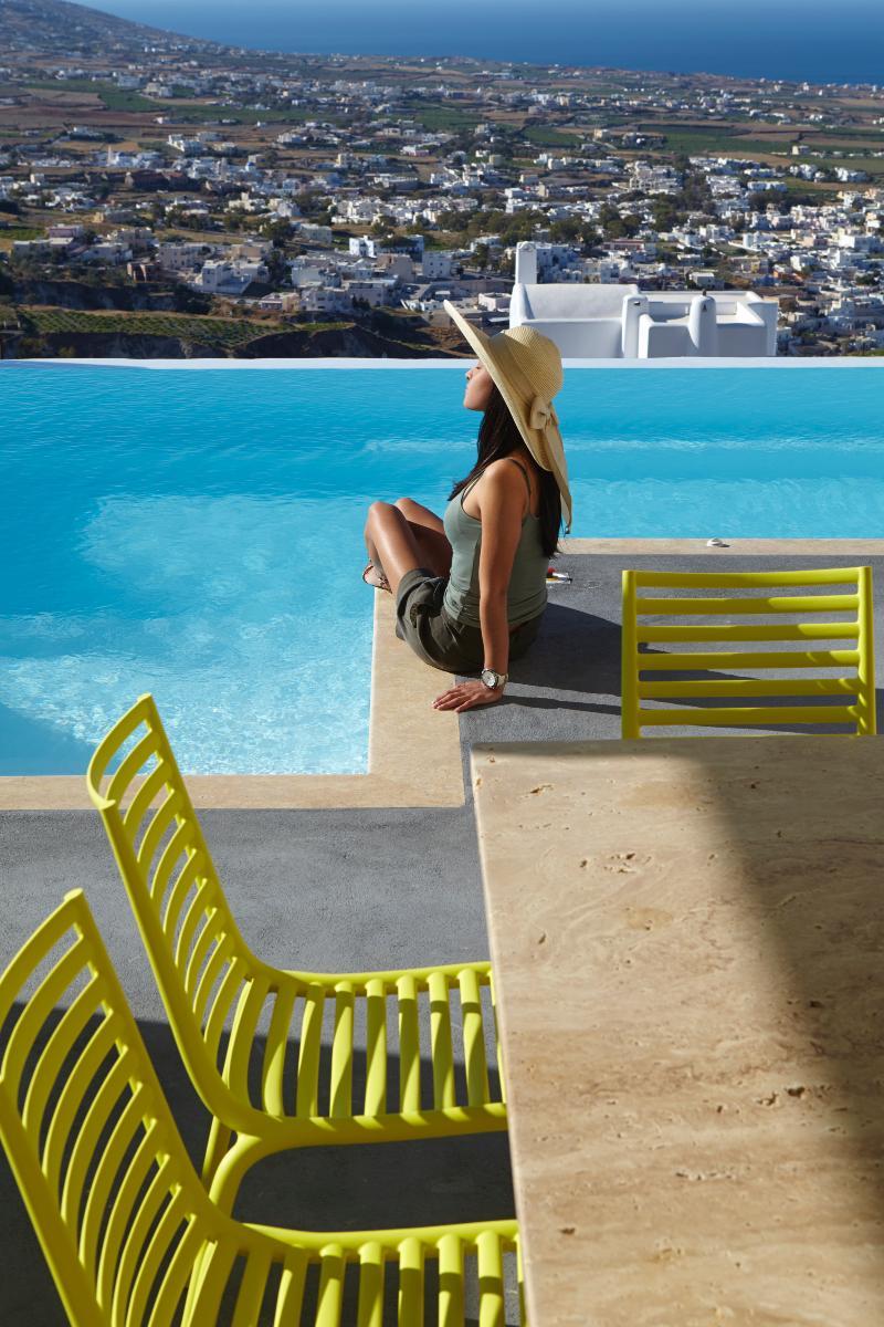 North Santorini A Luxury Spa Hotel Pýrgos Exterior foto