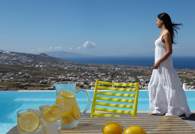 North Santorini A Luxury Spa Hotel Pýrgos Exterior foto