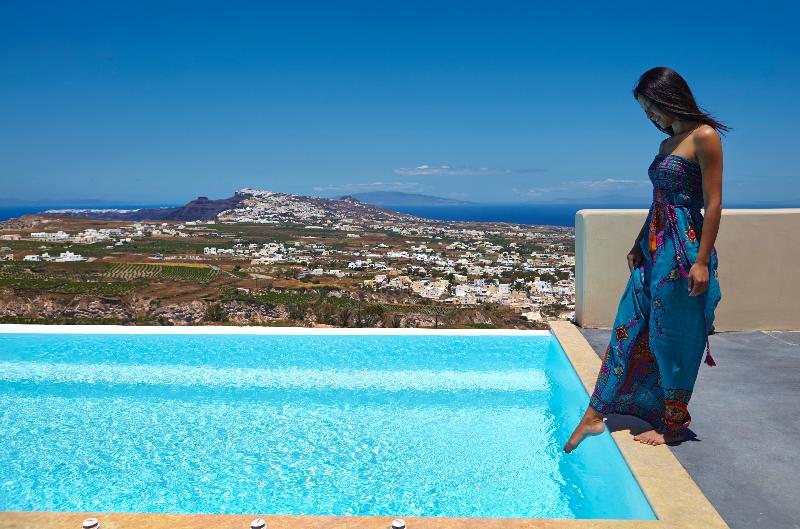 North Santorini A Luxury Spa Hotel Pýrgos Exterior foto